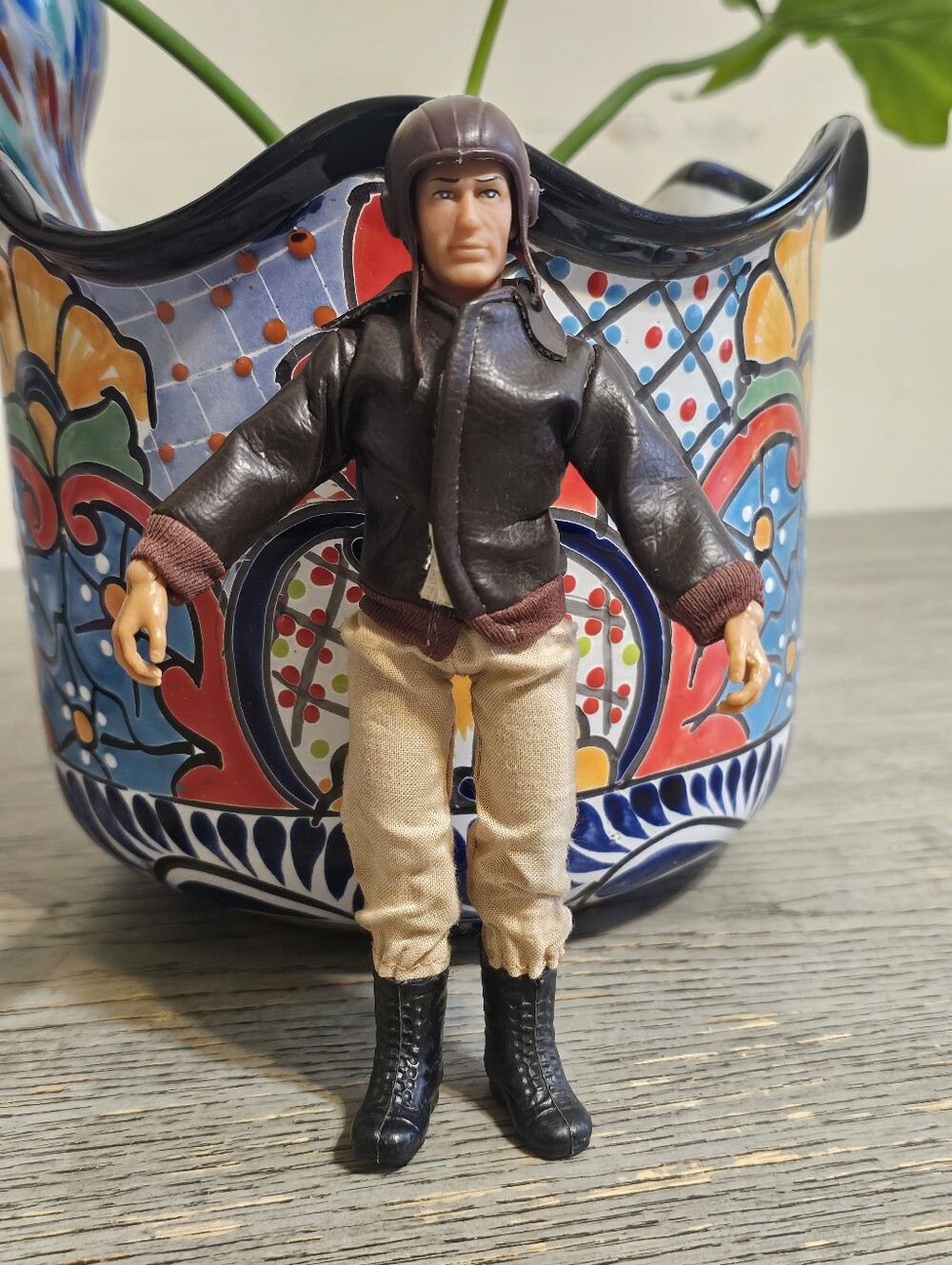 Lion Rock U.S FIGHTER PILOT WW2 World War II War Heroes action figure (RARE)
